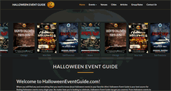 Desktop Screenshot of halloweeneventguide.com
