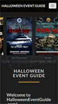 Mobile Screenshot of halloweeneventguide.com